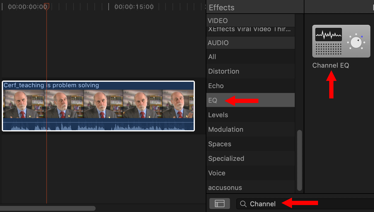 final cut pro video noise reduction