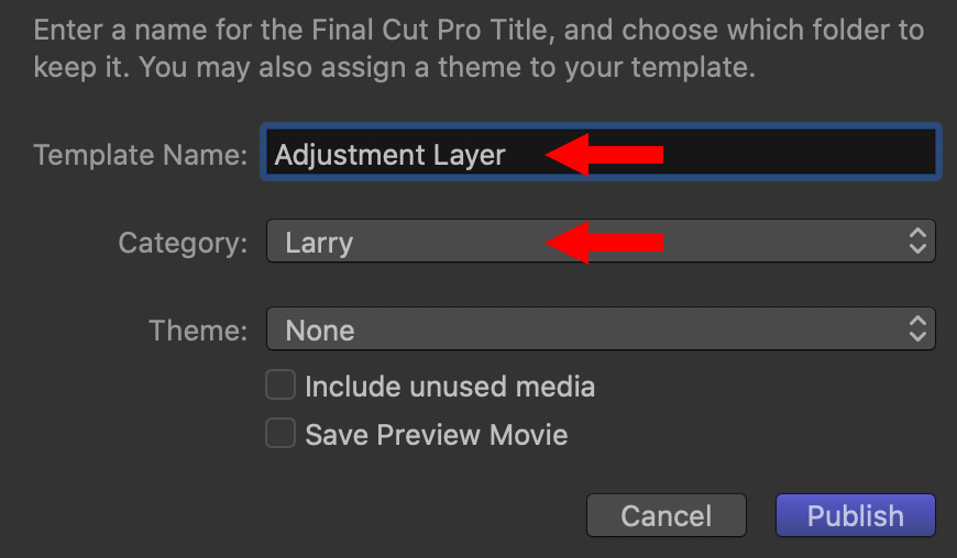 attach adjustment layer to layer