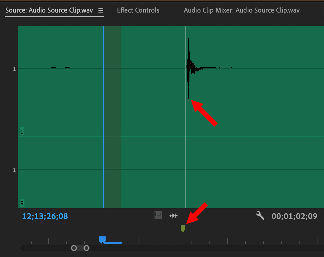 premiere pro sync audio and video