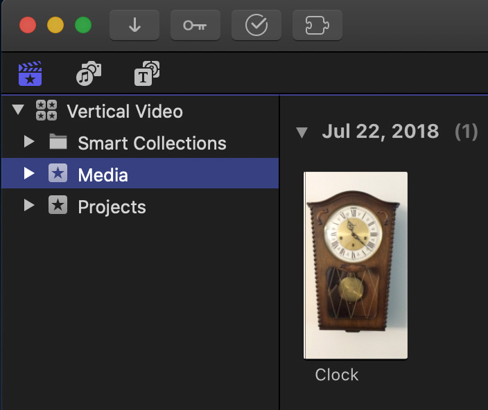 fcp vertical video