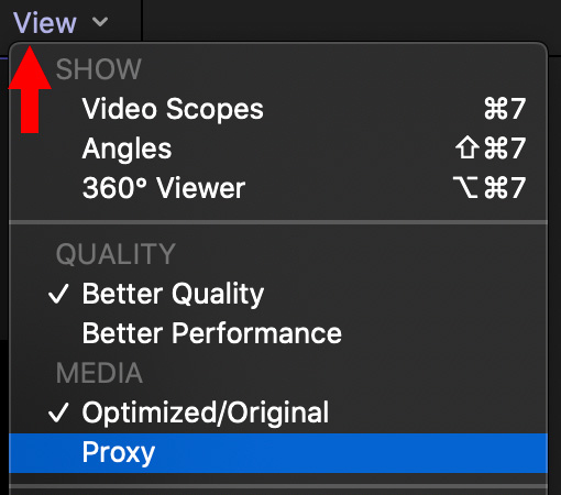 fcpx clip box lower left