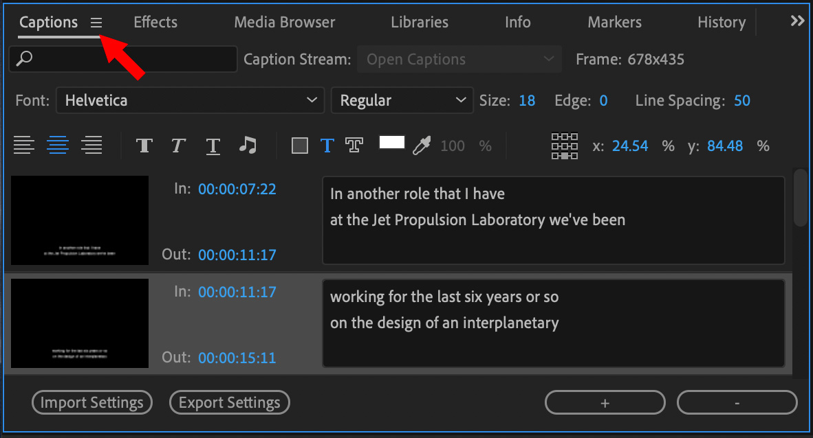 opening .mov files in premiere pro