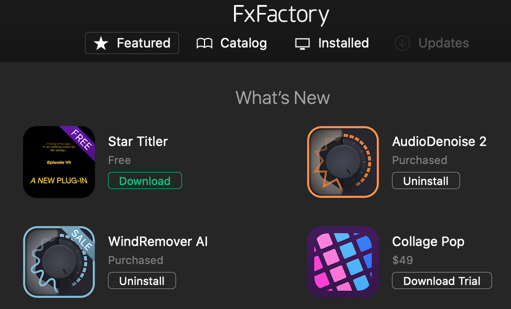 install fxfactory 7.1.1 free download