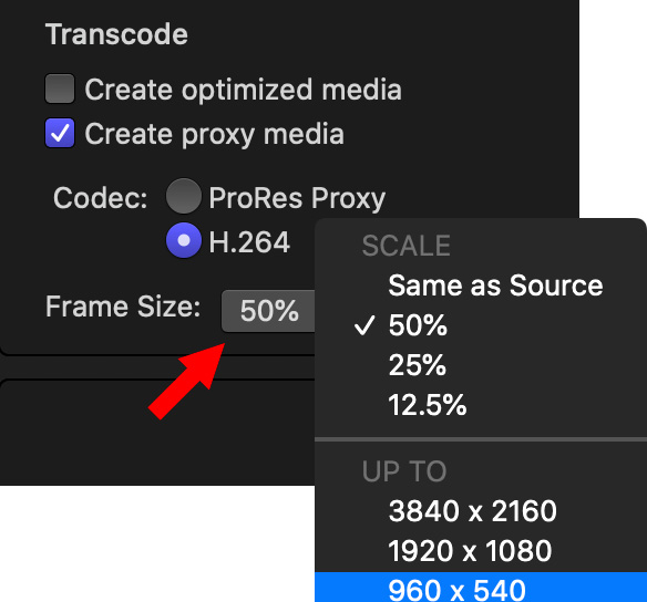 stablize shot on final cut pro 10.3.4