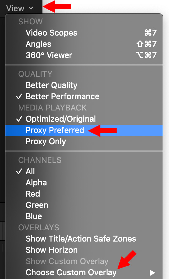 final cut pro x 10.3.4 not reading color changes in redcine