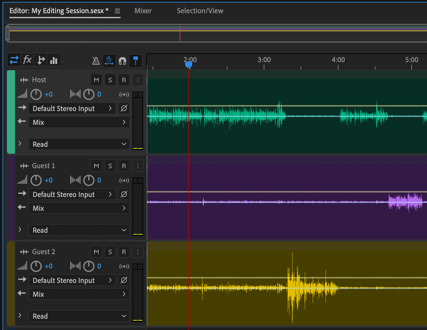 adobe audition noise gate