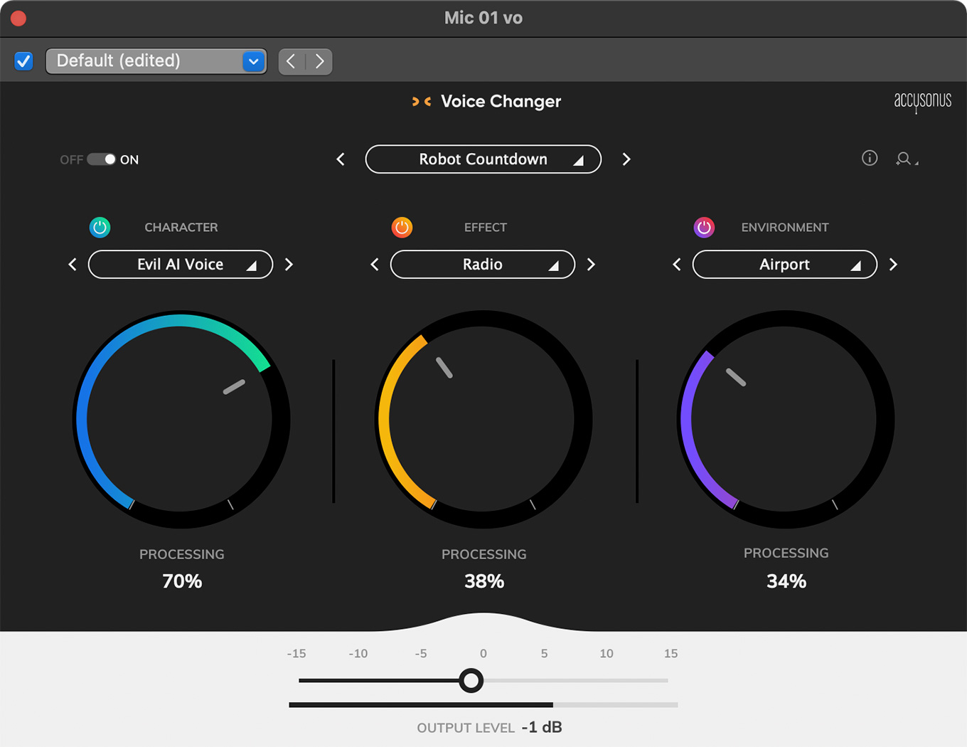 change voice tone online