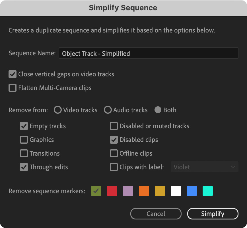 export from adobe premiere with flatten