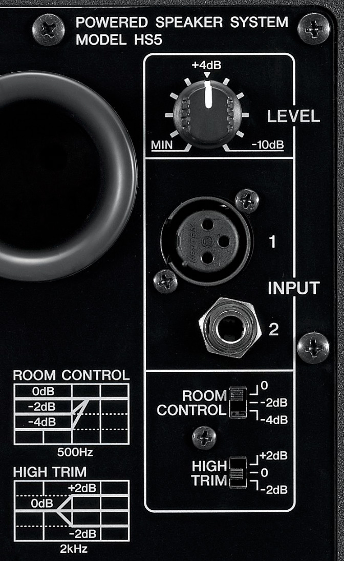 room control yamaha hs5