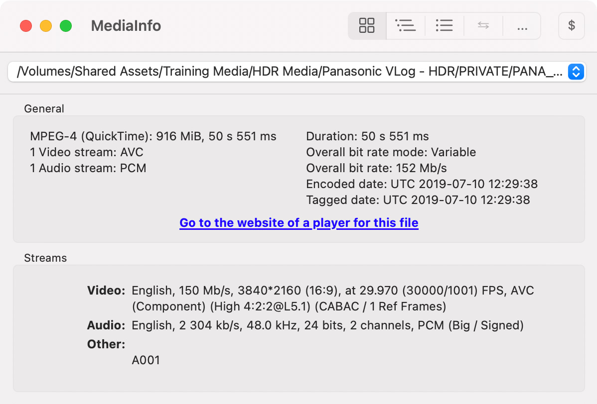 MediaInfo 23.07 + Lite for iphone instal