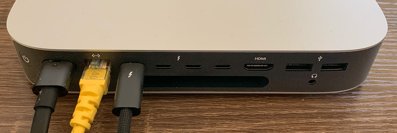 thunderbolt port mac mini