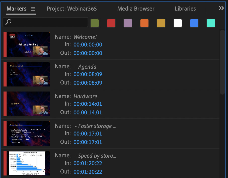 Export Chapter Marker List from Adobe Premiere Pro Larry Jordan